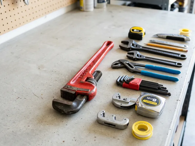 Professional plumbers in Upper Witter Gulch, CO equipped with top-tier tools for residential and commercial plumbing services.